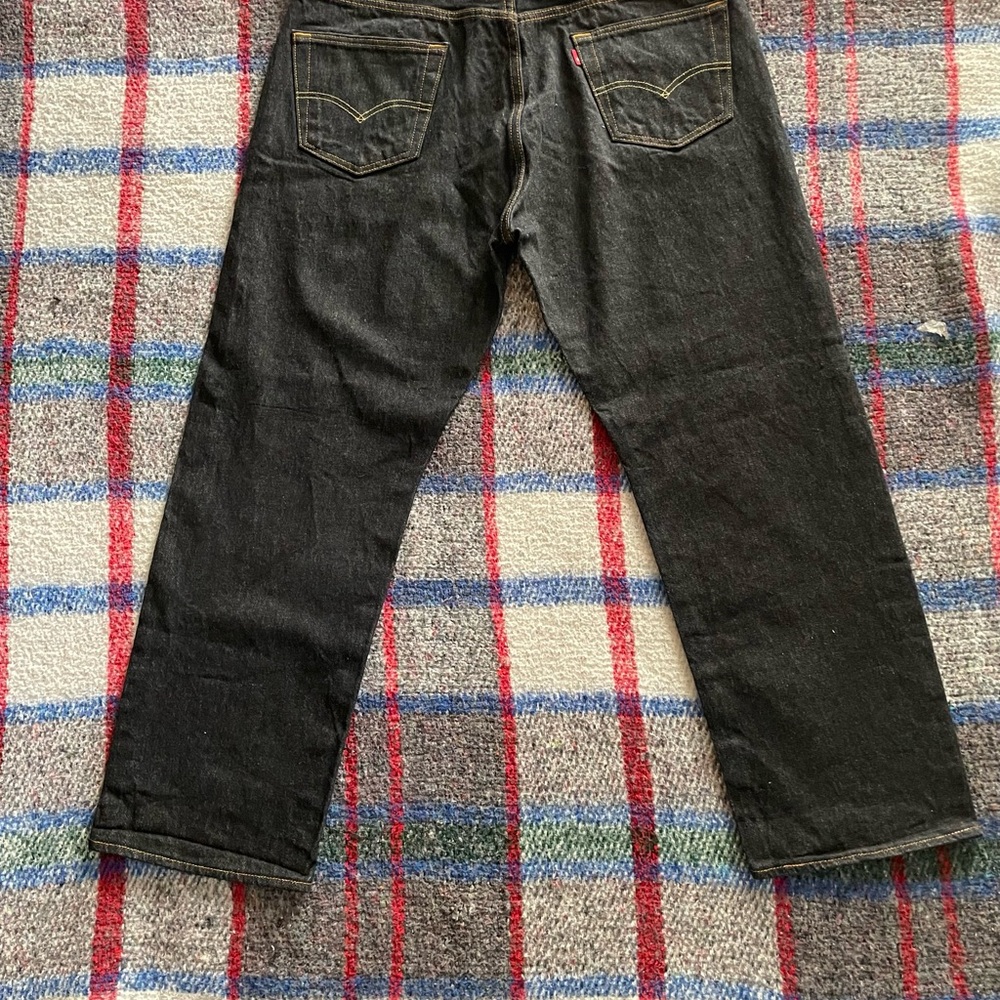 Levi's Men's Dark Gray Straight Jeans